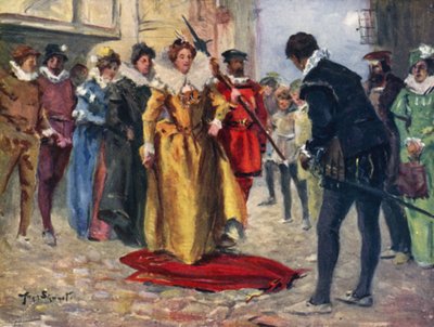 Raleigh a Enlevé son Manteau Coloré et l