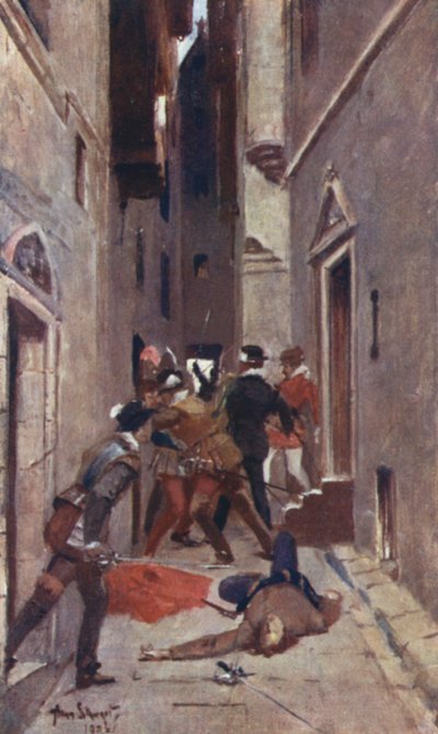 Une "Tulzie" dans la rue principale - Allan Stewart