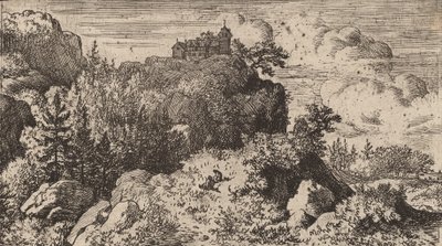 Sapin dans le défilé, probablement vers 1645-1656 - Allart van Everdingen