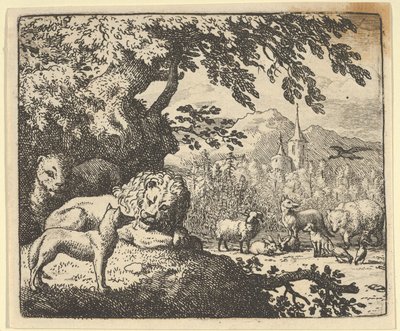 Renard continue avec ses mensonges, 1650-75 - Allart van Everdingen