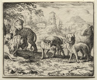 Renart le goupil : La condamnation de Renart - Allart van Everdingen