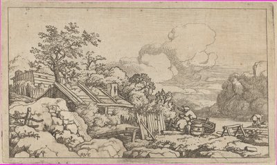 La cabane du charpentier - Allart van Everdingen