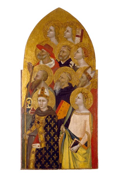 Saints et anges - Allegretto Nuzi
