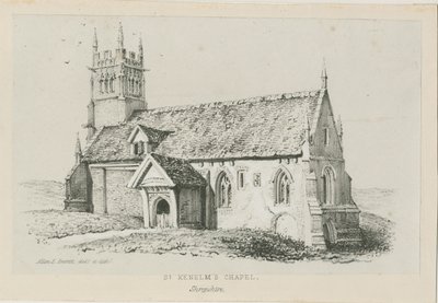 Clent - Chapelle de St. Kenelm - Allen Edward Everitt