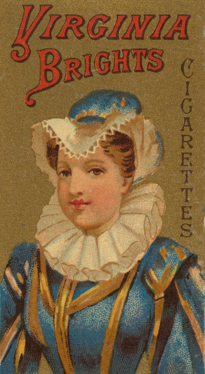 De la série Filles et Enfants N64 promouvant les cigarettes Virginia Brights pour Allen &... - Allen and Ginter