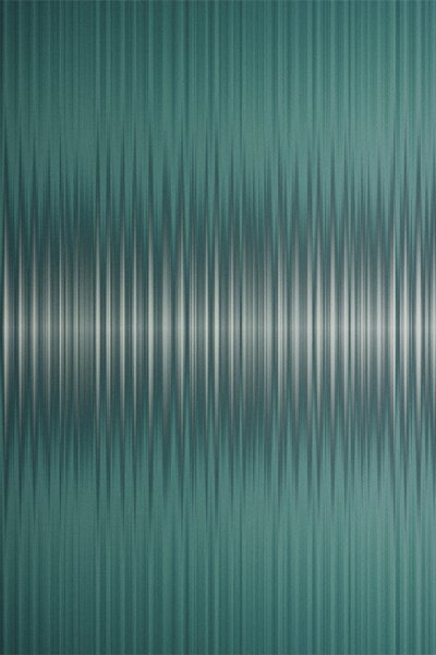 Vagues de lumière bleu sarcelle - Alma