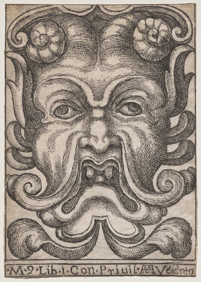 Masques grotesques : Masque 9, Livre I - Aloisio Giovannoli