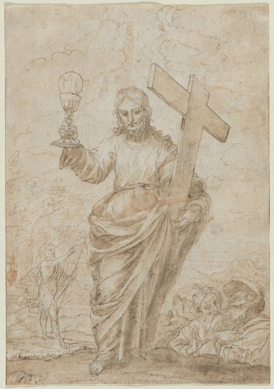 Christ tenant un calice et une croix, 1666 - Alonso Cano