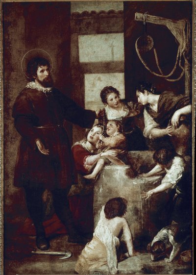 Saint Isidore le laboureur et le miracle du puits - Alonso Cano