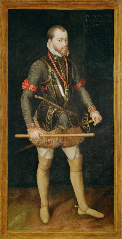 Le roi Felipe II, fils de l