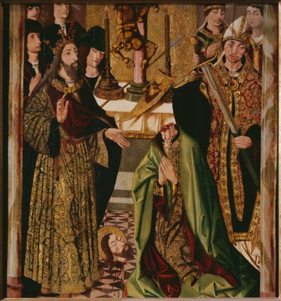 La décapitation de Saint Thomas en Inde - Alonso de Sedano