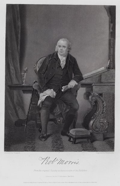 Robert Morris (gravure) - Alonzo (after) Chappel