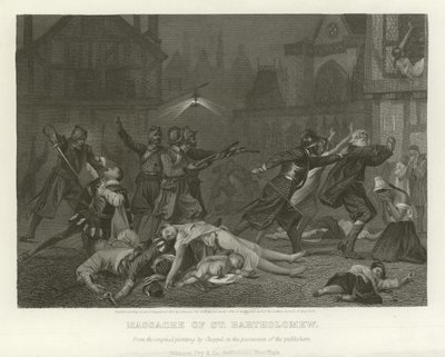 Massacre de la Saint-Barthélemy - Alonzo Chappel