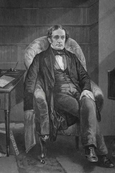 Portrait de William Hickling Prescott (1796-1859) - Alonzo Chappel