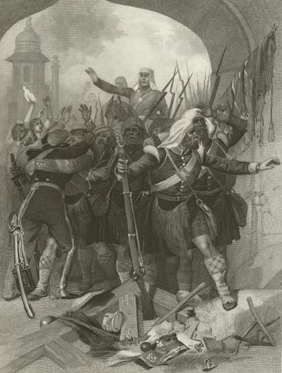 Relief de Lucknow par Sir Henry Havelock, 1857 - Alonzo Chappel