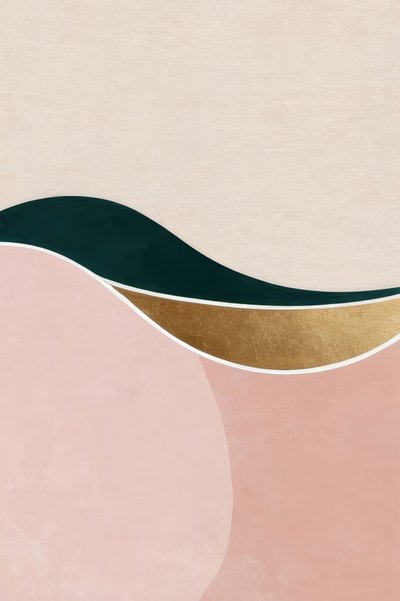 Vagues rose pâle et dorées - Alpenglow Workshop