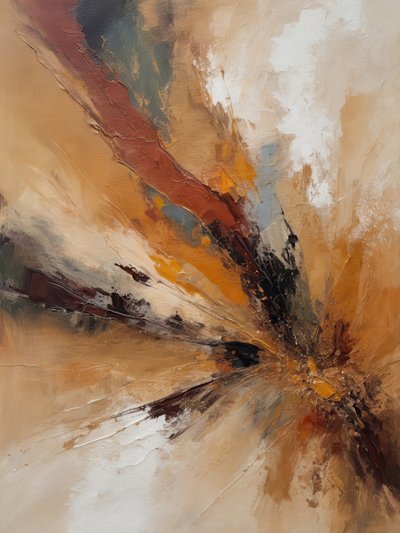 Explosion abstraite et flamboyante - Alpenglow Workshop