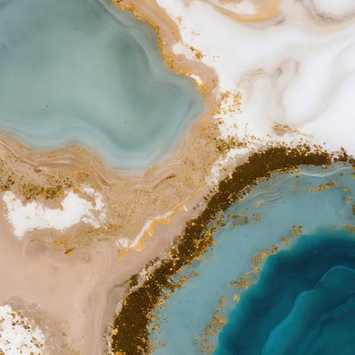 Agate dorée fluide - Alpenglow Workshop