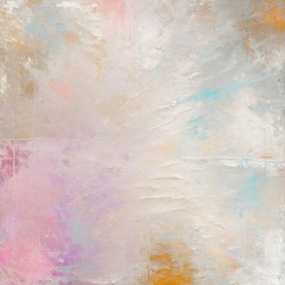 Abstraction aux pastels tendres - Alpenglow Workshop