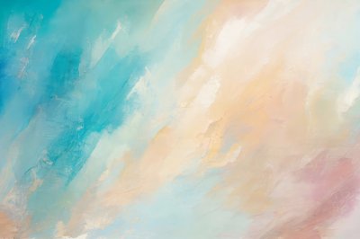Abstrait « Soft Sky » - Alpenglow Workshop
