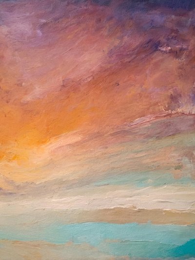 Un horizon aux couleurs chatoyantes au coucher du soleil - Alpenglow Workshop