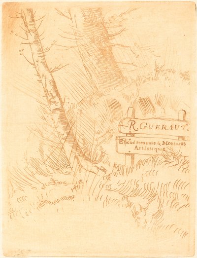 Adresse de M.R. Gueraut - Alphonse Legros