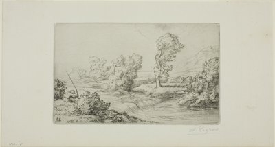Les rives de la Marne - Alphonse Legros