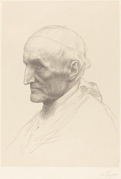 Cardinal Manning, 2ème plaque - Alphonse Legros