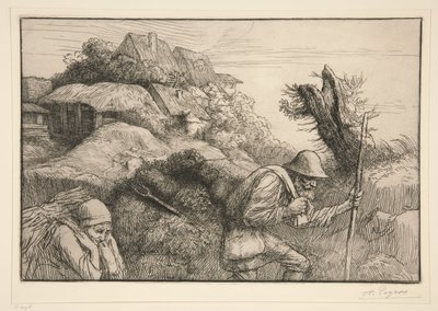 Le Retour du Bois - Alphonse Legros