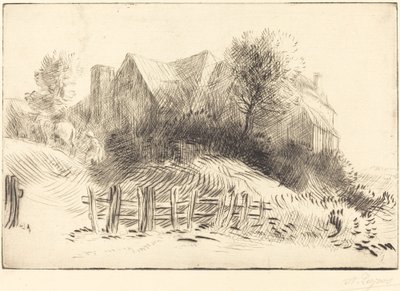 Une ancienne auberge - Alphonse Legros