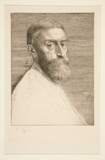 Portrait de E.J. Poynter, Esq. - Alphonse Legros