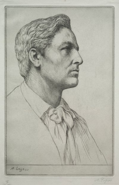 Portrait de Sir Charles Holroyd - Alphonse Legros