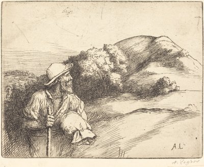 Retour des champs - Alphonse Legros
