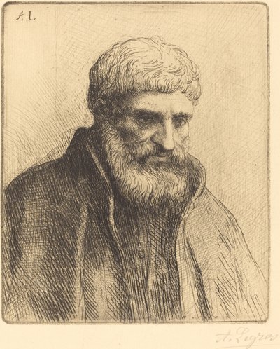 Étude de vieillard - Alphonse Legros