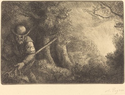 Le jardinier - Alphonse Legros