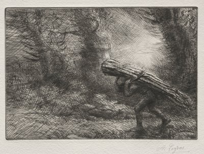Le retour au cottage - Alphonse Legros
