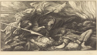 Le Triomphe de la Mort (détail) - Alphonse Legros