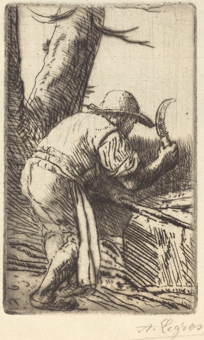 Le coupeur de brindilles - Alphonse Legros