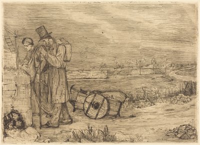Les vagabonds de Montrouge - Alphonse Legros