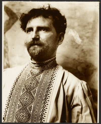 [Autoportrait en chemise de luxe] - Alphonse Maria Mucha