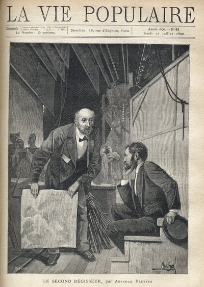 Derrière la scène d