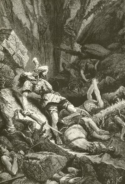 Roland à Roncevaux - Alphonse Marie de Neuville