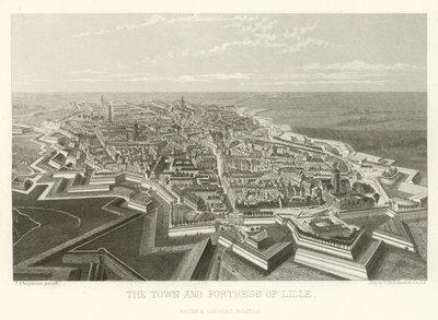 La ville et la forteresse de Lille - Alphonse Marie de Neuville