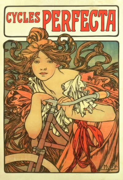 Cycles Perfecta - Alphonse Mucha