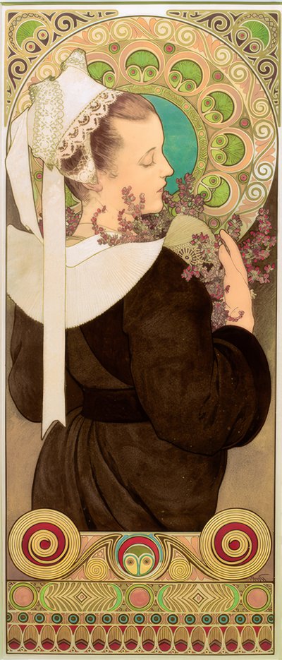 Bruyère - Alphonse Mucha
