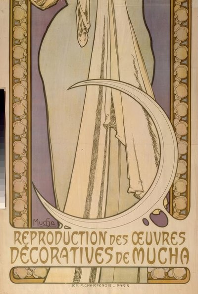 Lygie – Reproduction des œuvres décoratives de Mucha - Alphonse Mucha