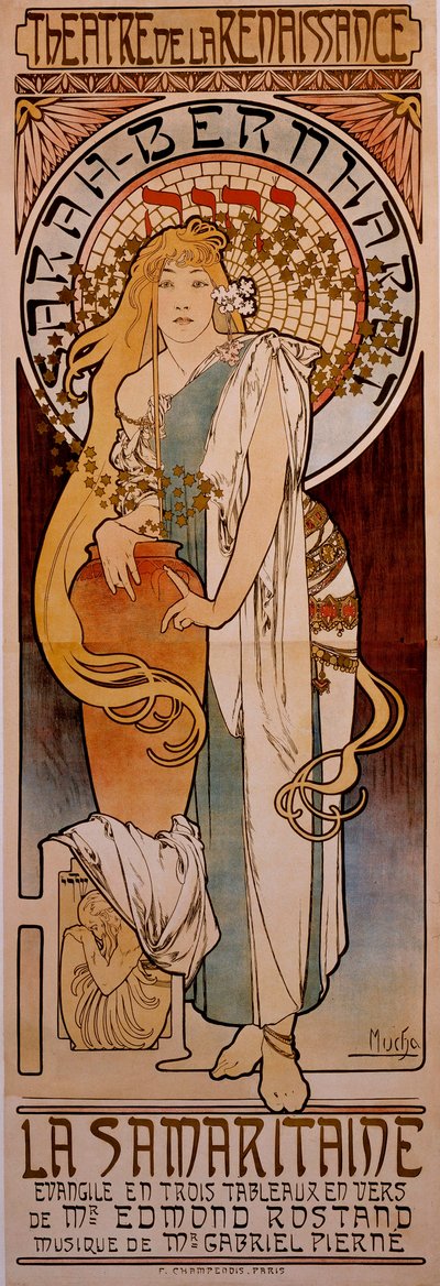 Affiche pour la pièce « La Samaritaine » d