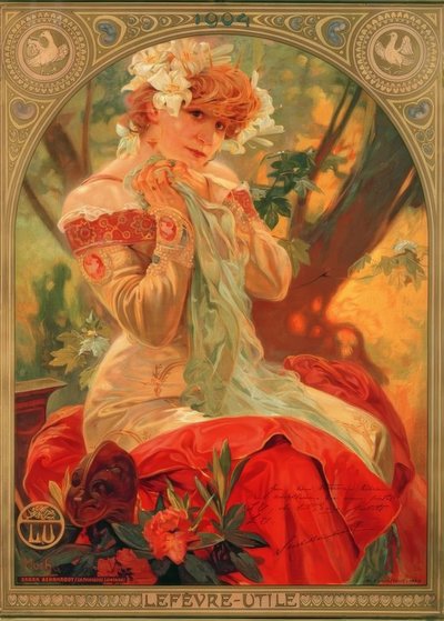 Sarah Bernhardt - Alphonse Mucha