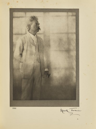 Mark Twain (Samuel Langhorne Clemens) - Alvin Langdon Coburn