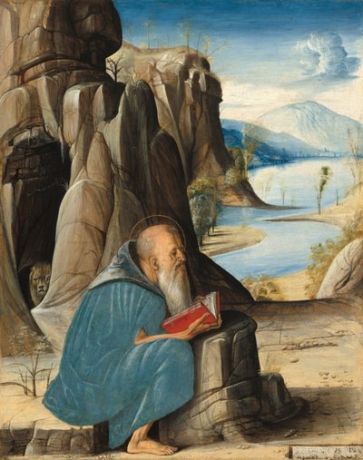 Saint Jérôme lisant - Alvise Vivarini